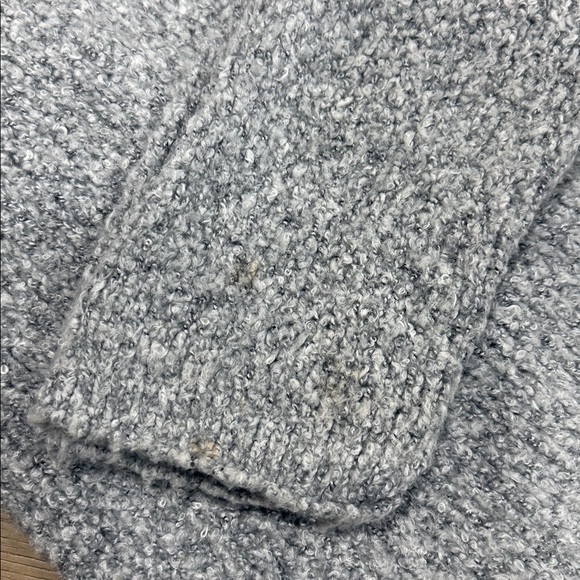 Free People Cozy Cowl Neck Sweater Medium Textured Knit Boho Chic Oversized - Picture 13 of 16